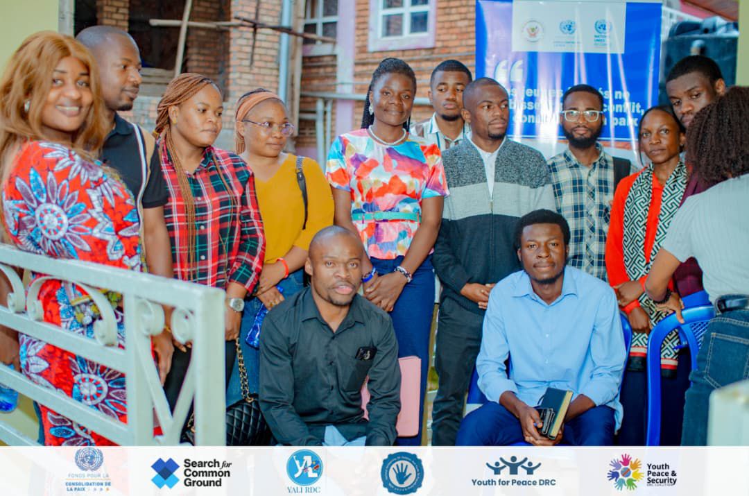 EFMR participe au renforcement des capacités des organisations sur la participation des jeunes à la paix